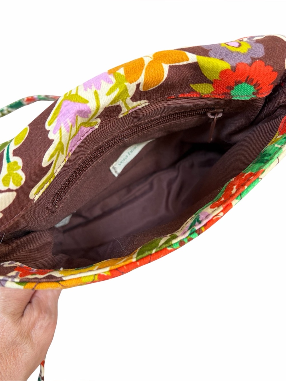 Vera Bradley Evening Garden Crossbody Bag - Picture 4 of 7